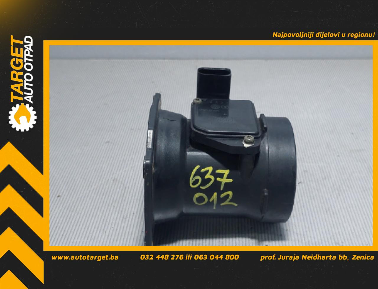 DIJELOVI PROTOK ZRAKA AUDI A6 > 97-01 078133471E