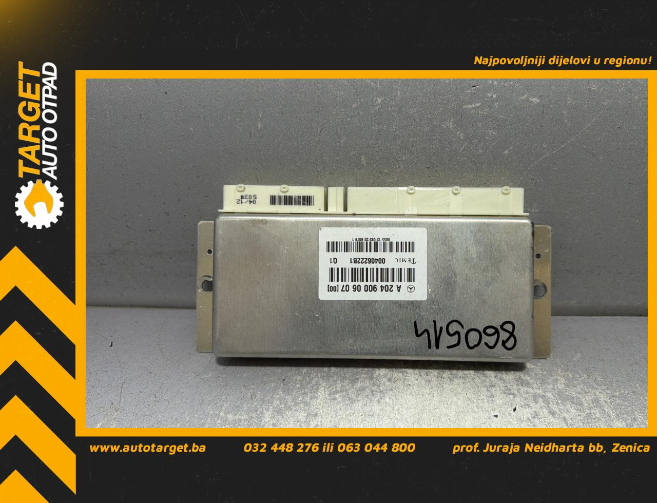 ELEKTRONIKA MODUL MERCEDES C KLASA (W204/S204) > 10-11 A204900060