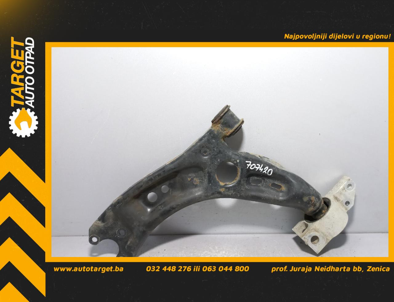 DIJELOVI LAFETA SKODA OCTAVIA > 04-08 1K0407151BC