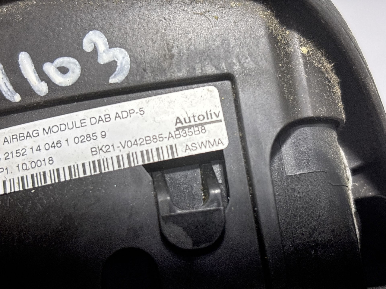AIRBAG VOLANA FORD TRANSIT/TOURNEO CUSTOM > 13-18 BK21-