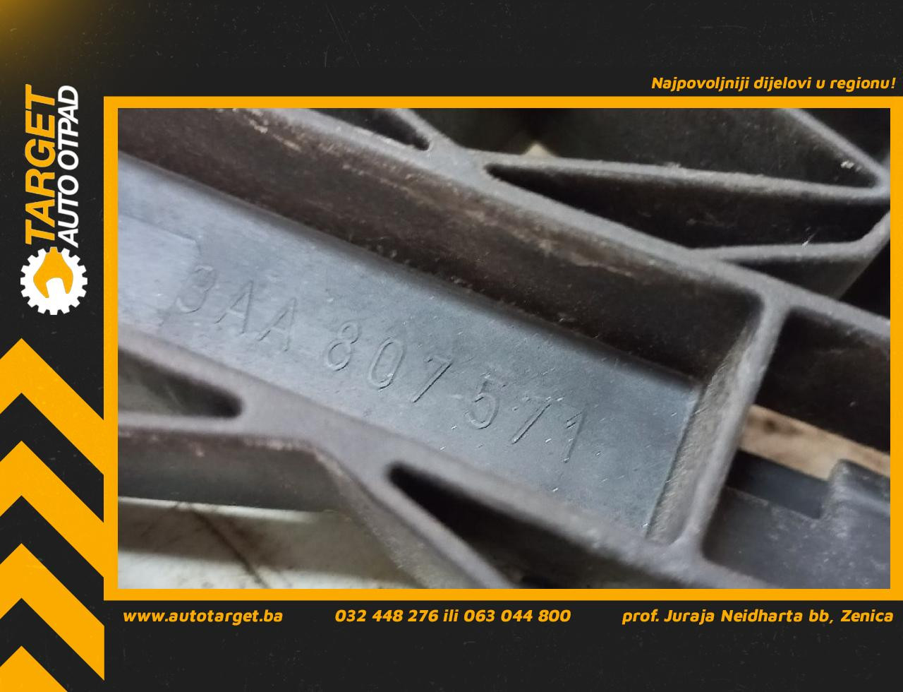 DIJELOVI NOSAC VW PASSAT B7 > 10-14 1.6 3AA807571