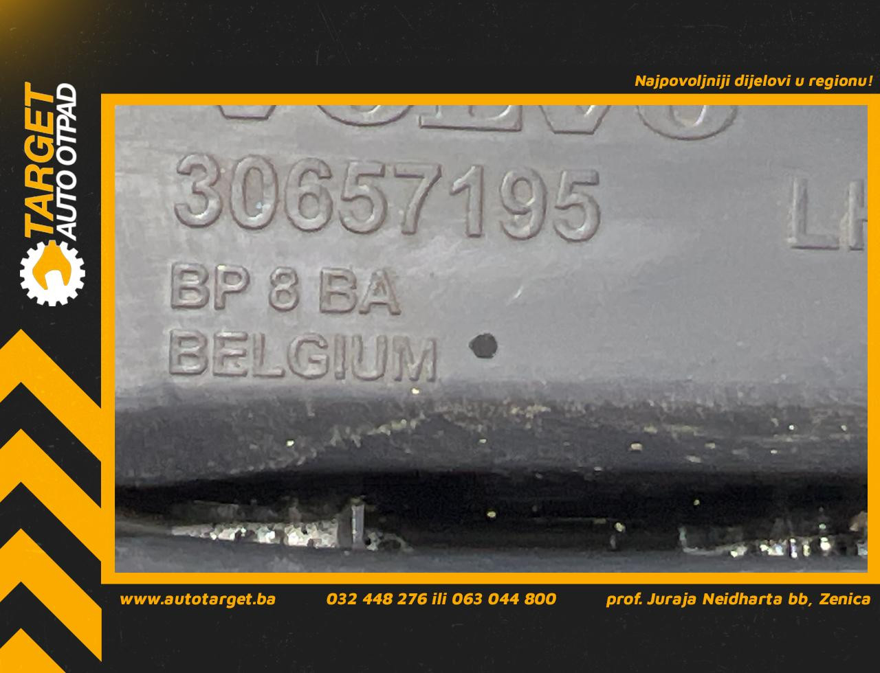 DIJELOVI PLASTIKA BRANIKA VOLVO C30 > 06-09 30657195