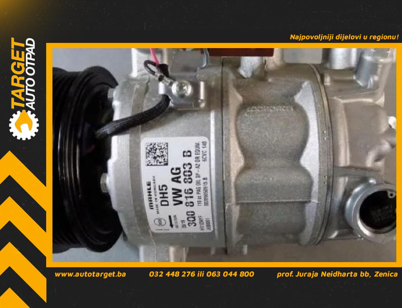 KOMPRESOR KLIME VW GOLF 8 > 19- 3Q0816803B