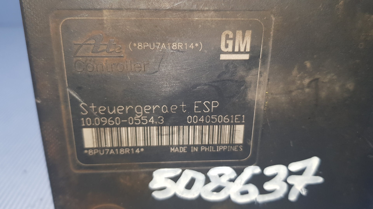 ABS ELEKTRONIKA OPEL ASTRA H > 07-09 00405061E1 1324653