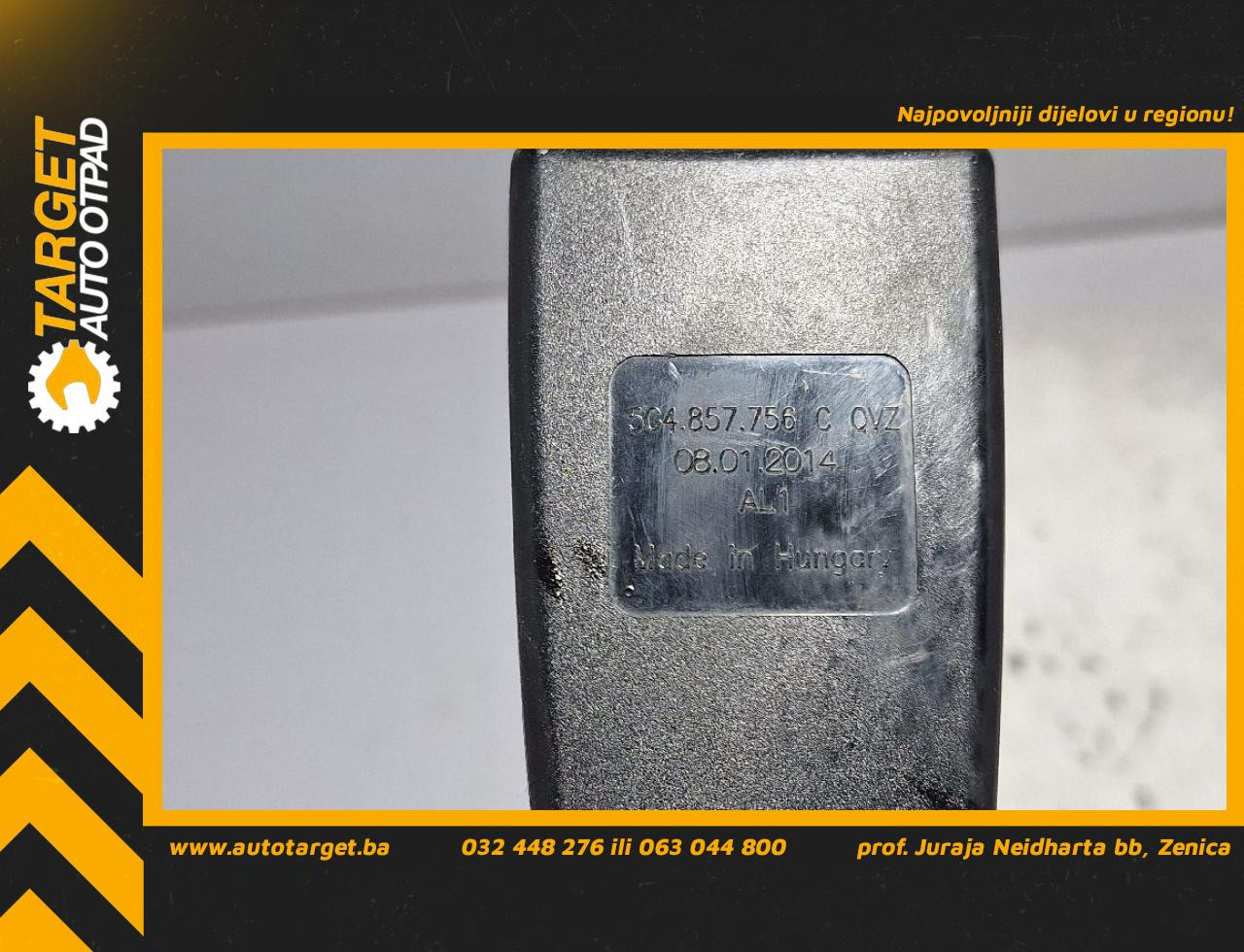 DIJELOVI ISPALJIVAC VW GOLF 7 > 12-16 1.6 5G4857756C