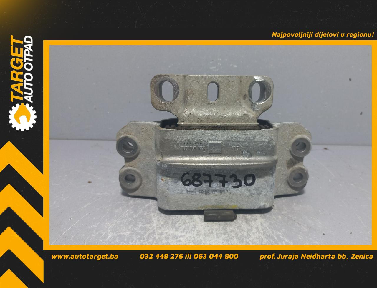 DIJELOVI NOSAC MOTORA VW CADDY > 03-10 1K0199555M