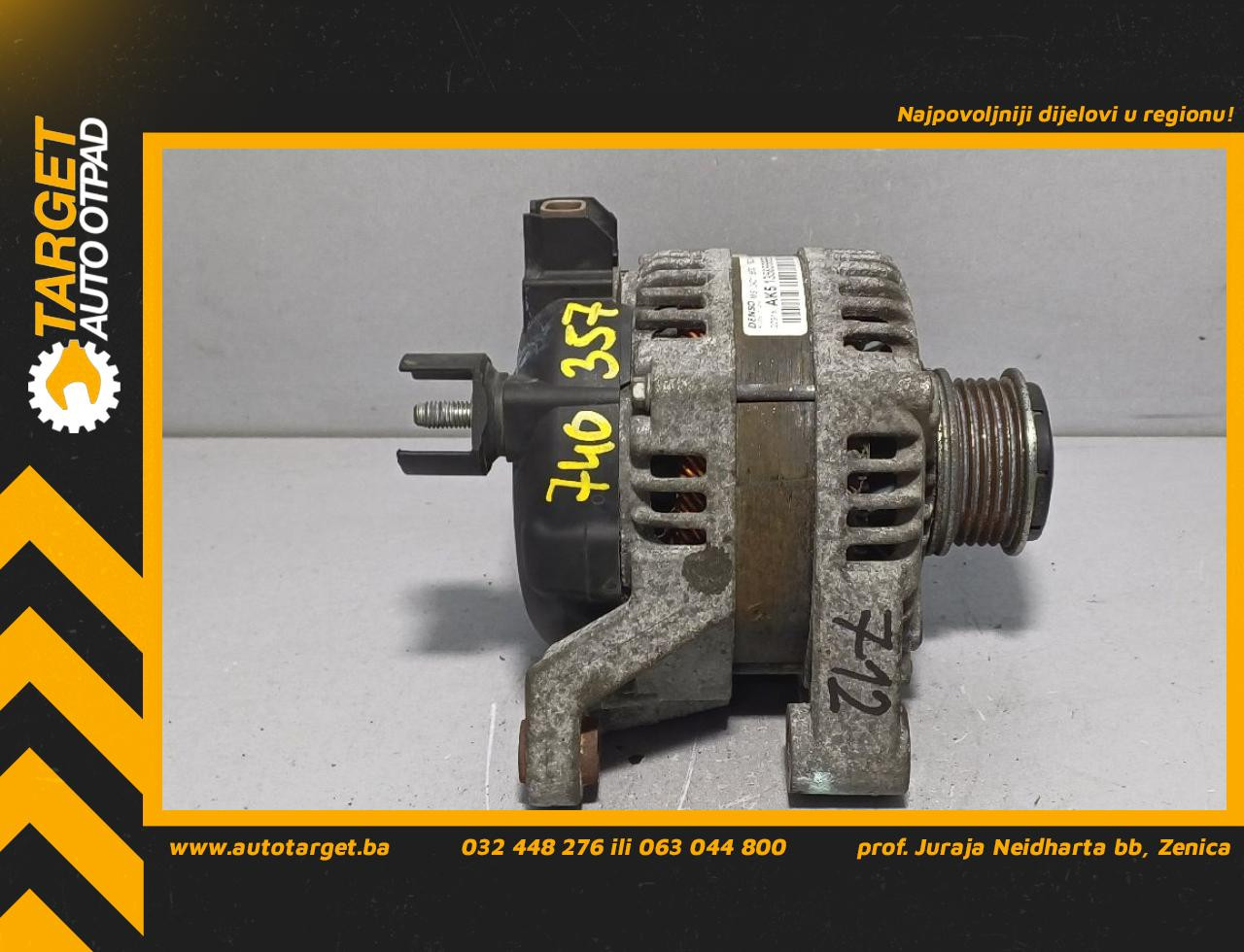 DIJELOVI ALTERNATOR OPEL CORSA E > 15-19 1.4 13585666B