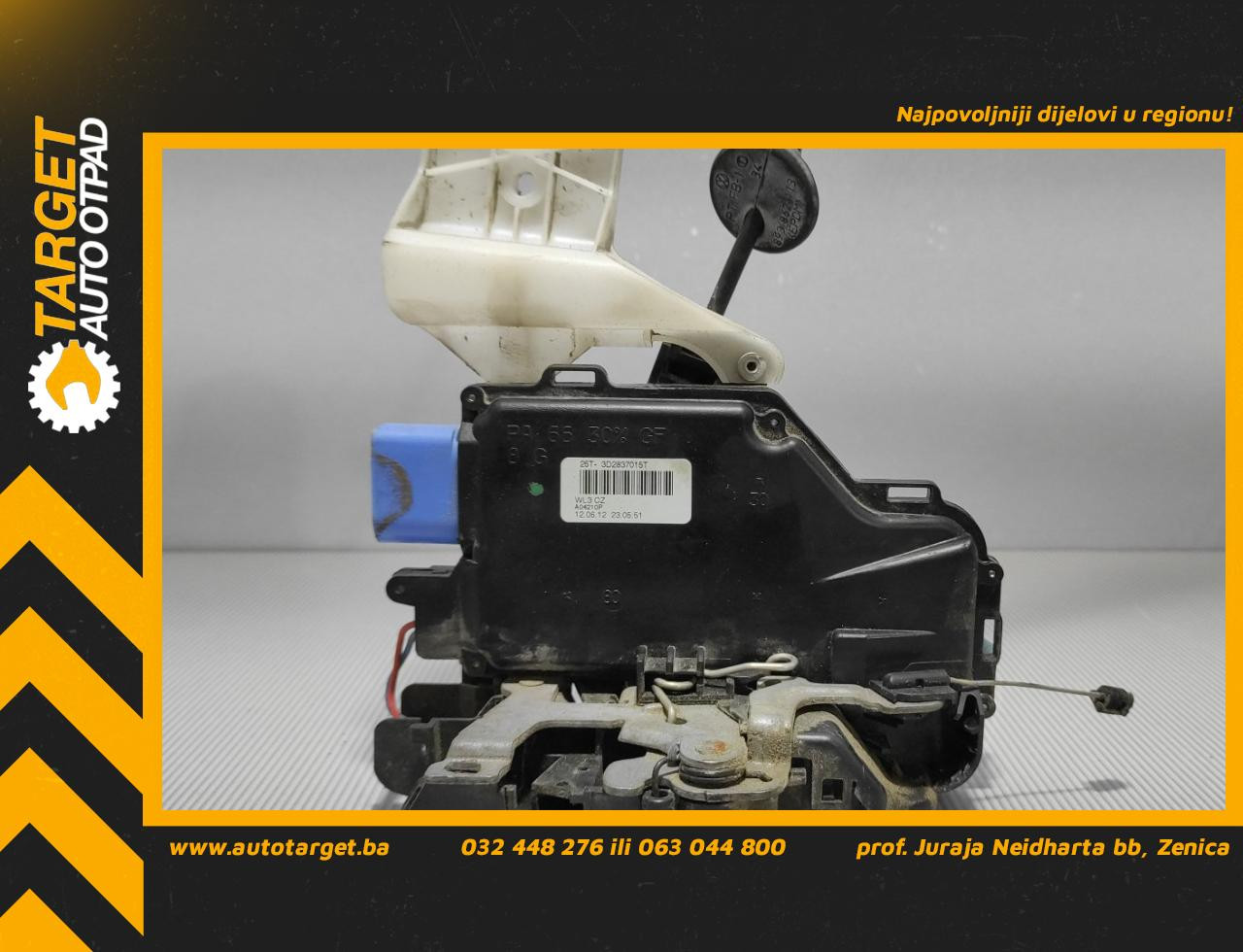 DIJELOVI BRAVA VRATA VW CADDY > 03-10 3D2837015T