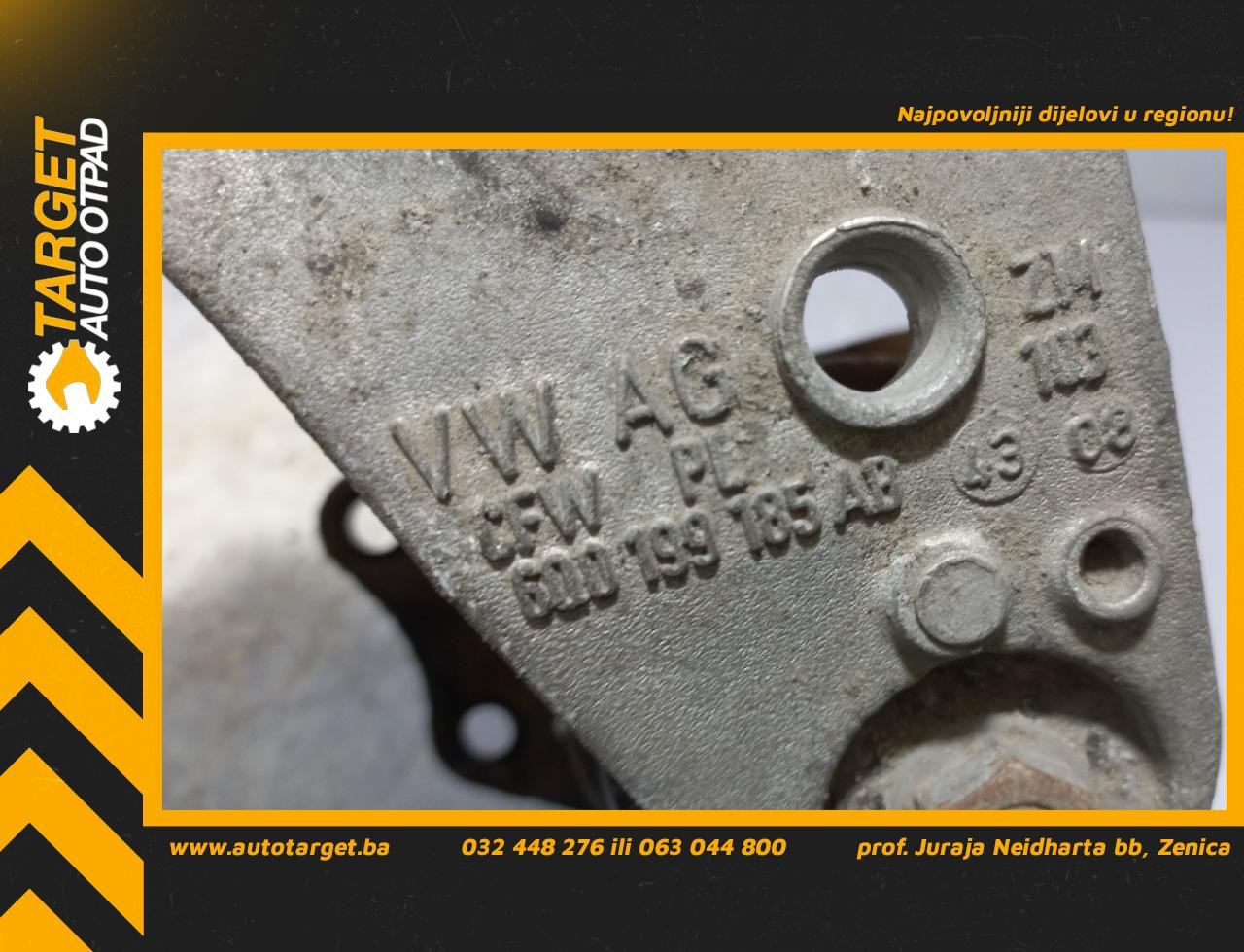 DIJELOVI NOSAC MOTORA SKODA FABIA > 07-10 1.4 6Q0199185AB
