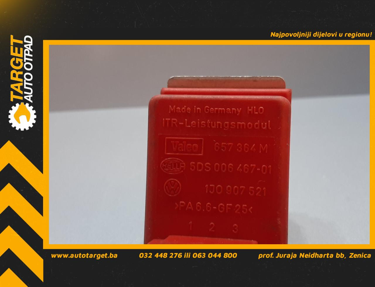 DIJELOVI ELEKTRONIKA REOSTAT SEAT LEON > 05-09 1J0907521