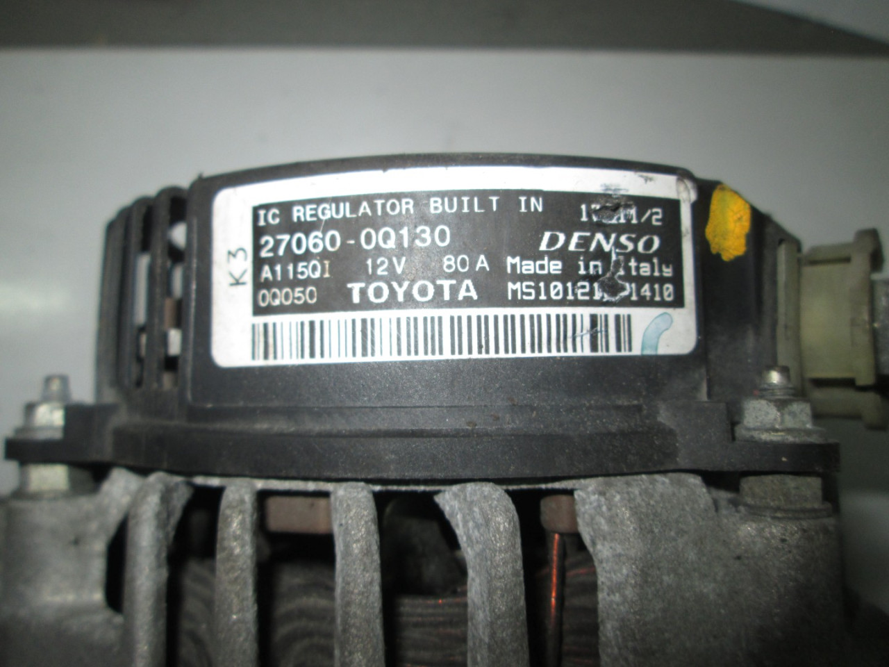 ALTERNATOR PEUGEOT 107 > 05-09 270600Q130