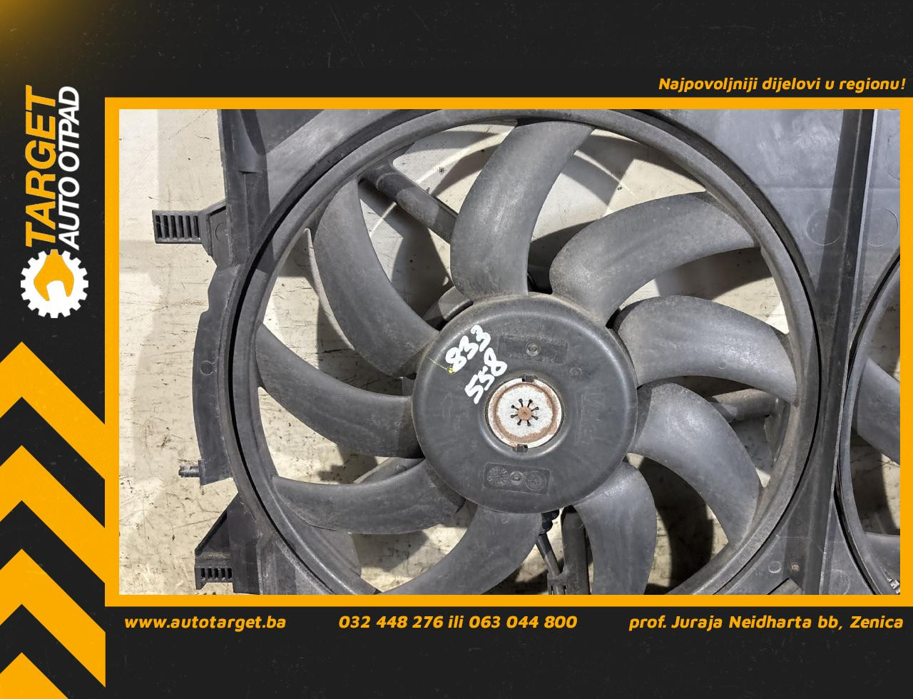DIJELOVI VENTILATOR AUDI A4 (B8) > 12-15
