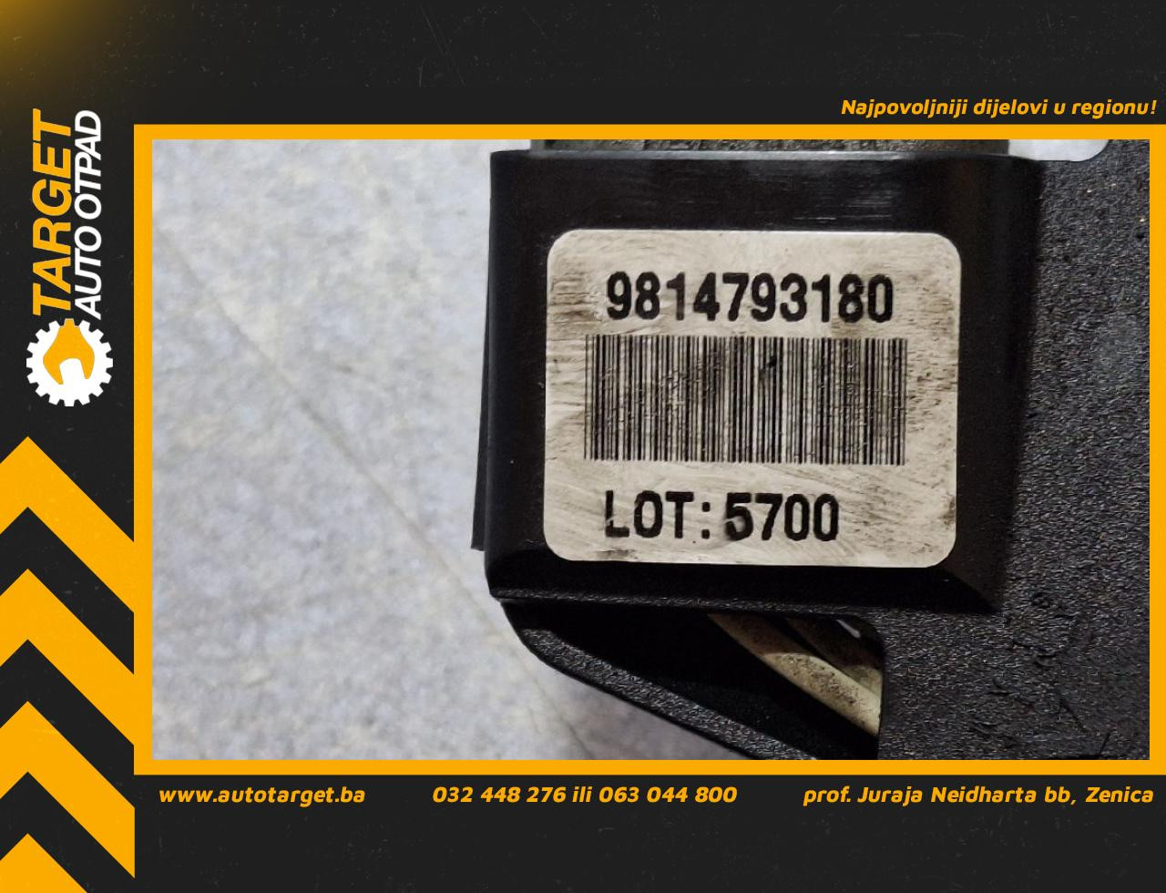 DIJELOVI INSTALACIJA PEUGEOT 308 > 21- 1.5 9814793180