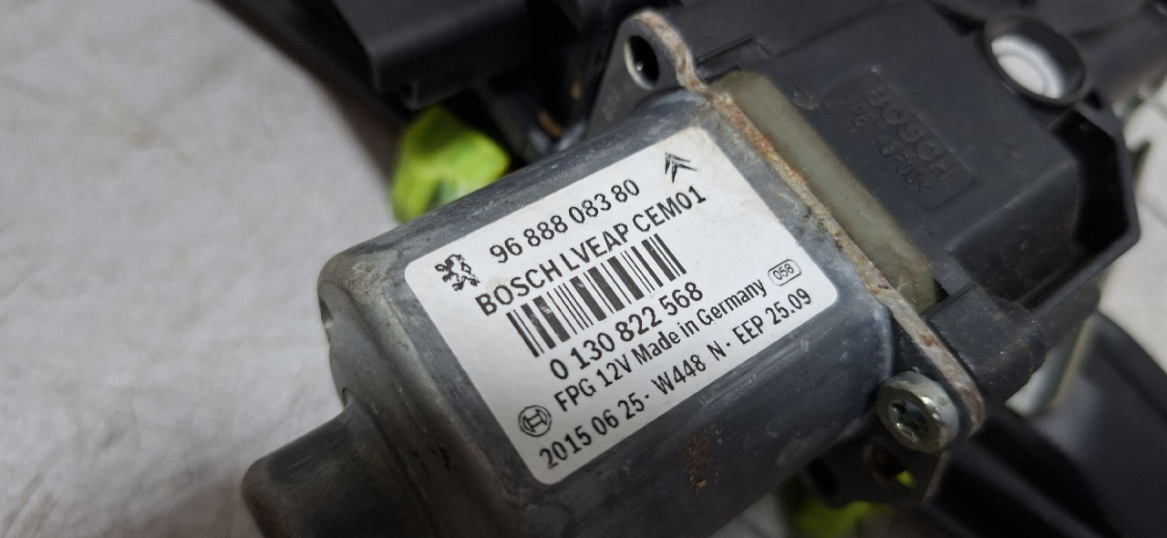MOTORIC PODIZACA STAKLA PEUGEOT 508 > 14-18 9688808380