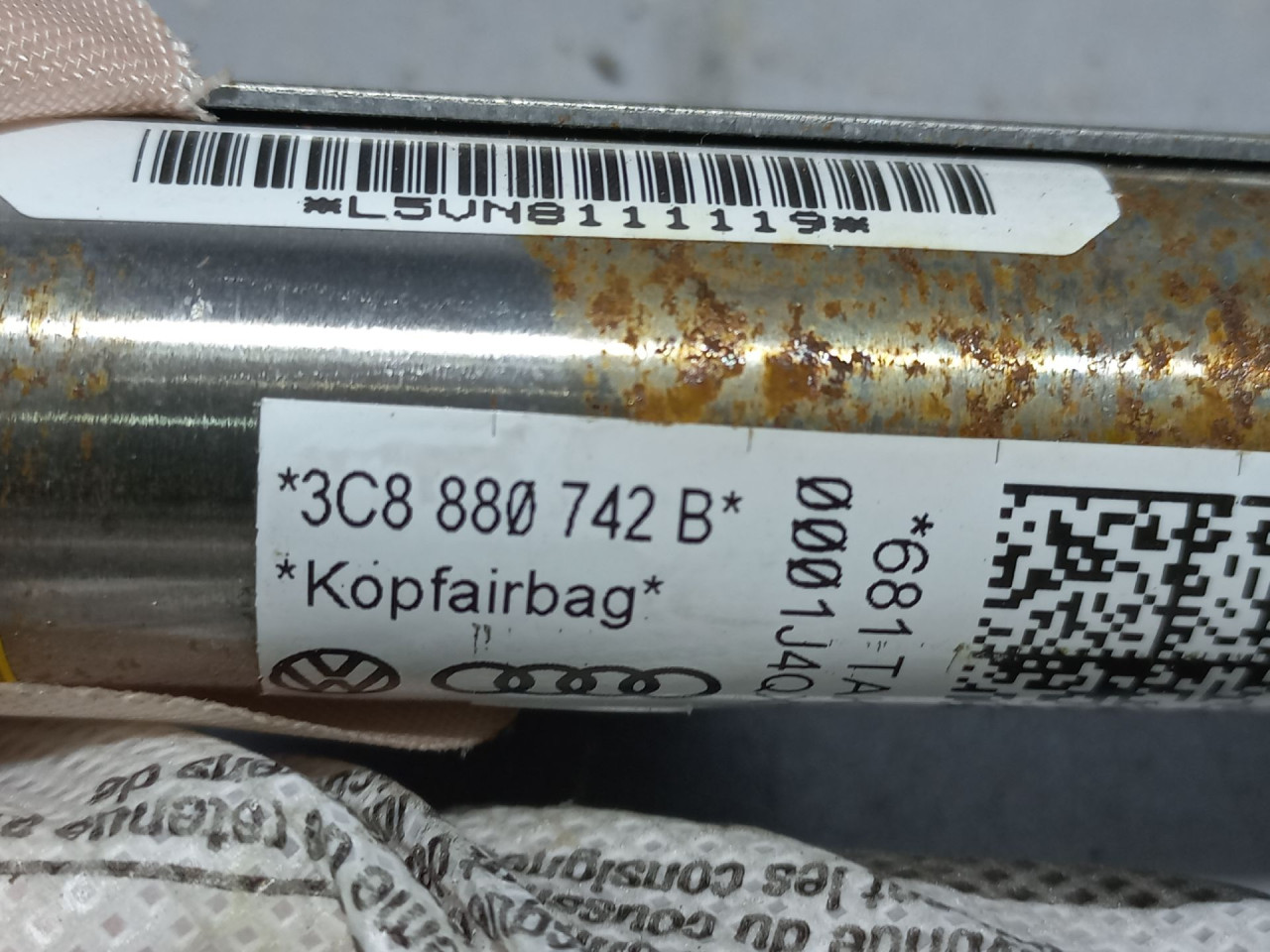 KROVNI AIRBAG VW PASSAT CC > 08-11 3C8880742B