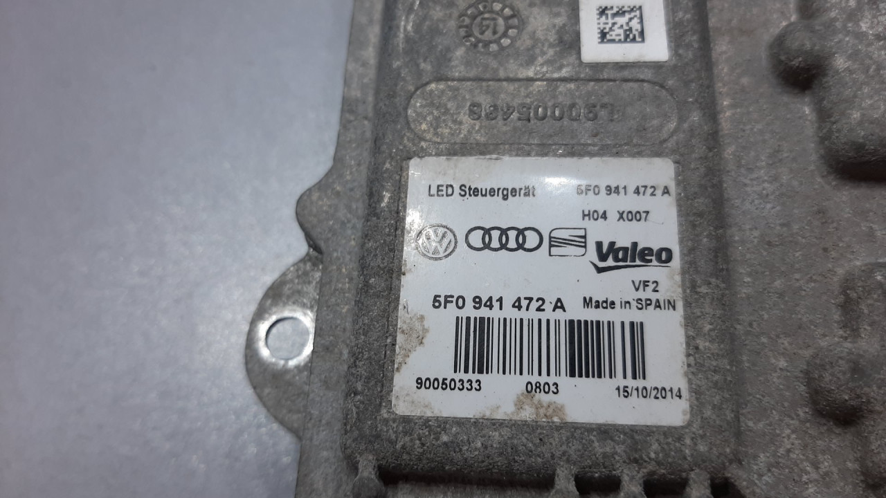 DIJELOVI BALAST FARA VW GOLF 6 > 08-12 5F0941472A