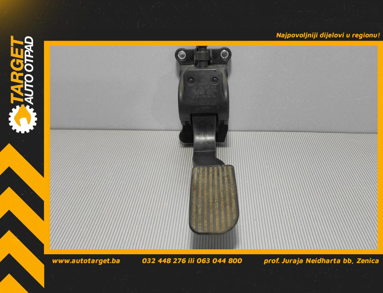 DIJELOVI PAPUCICA GASA VW CRAFTER > 05-11 A9063000404