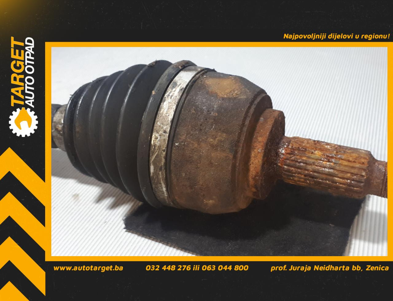 DIJELOVI POLUOSOVINA RENAULT MEGANE > 02-05 1.9 8200198015