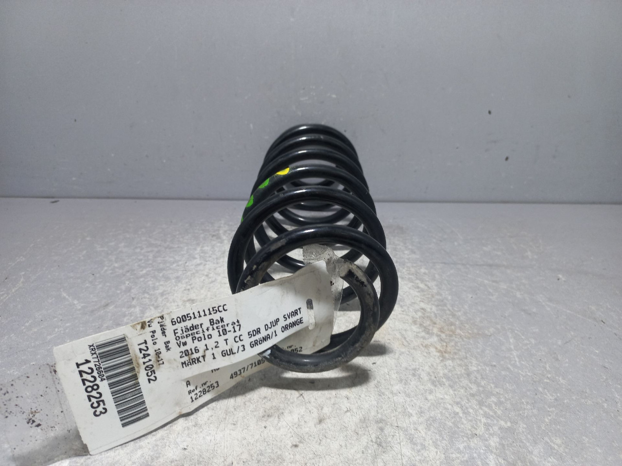 OPRUGA AMORTIZERA VW POLO > 09-14 6Q0511115CC