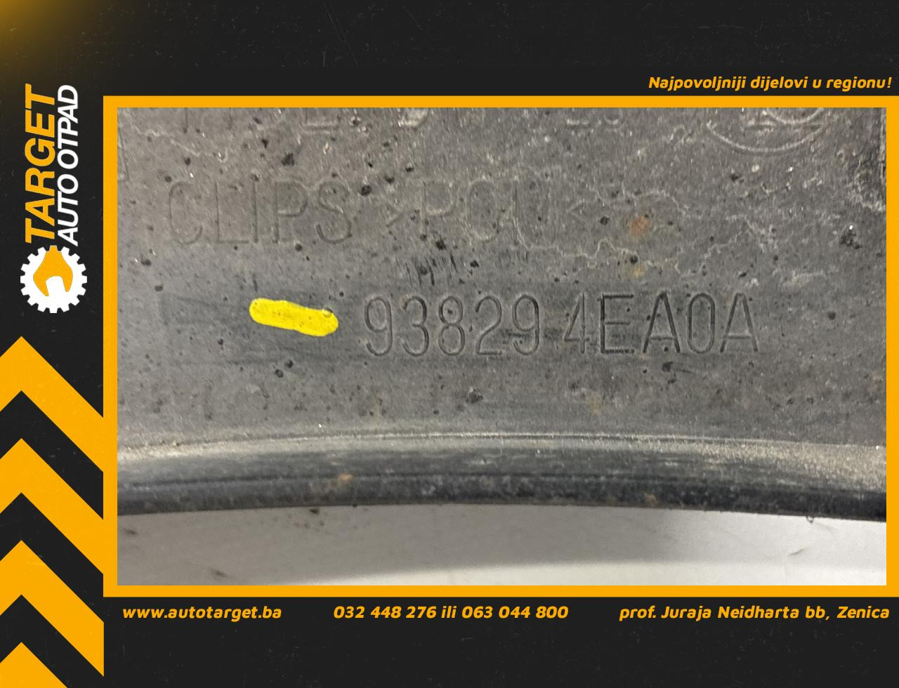 DIJELOVI RUB BLATOBRANA NISSAN QASHQAI > 14-17 1.5 938294EA0A