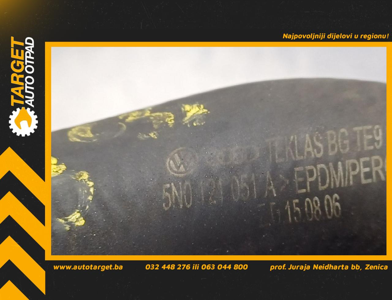 DIJELOVI CRIJEVO VW GOLF 7 > 12-16 1.6 5N0121051A
