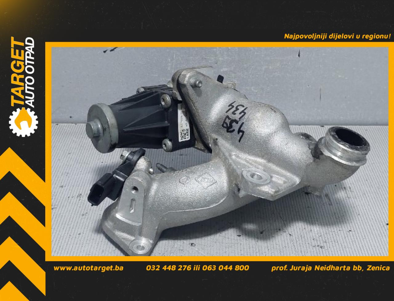 DIJELOVI EGR NISSAN QASHQAI > 10-13 1.5 8200129863