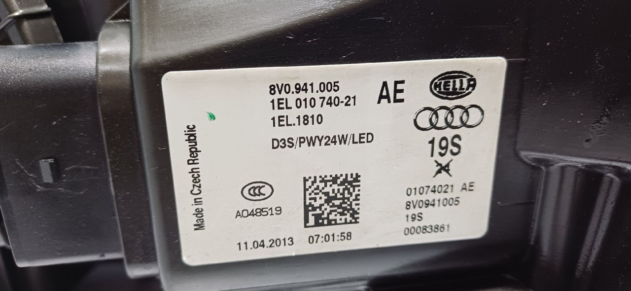 FAR OSTECEN AUDI A3 (8V1/8VA) > 12-16 8V0941005