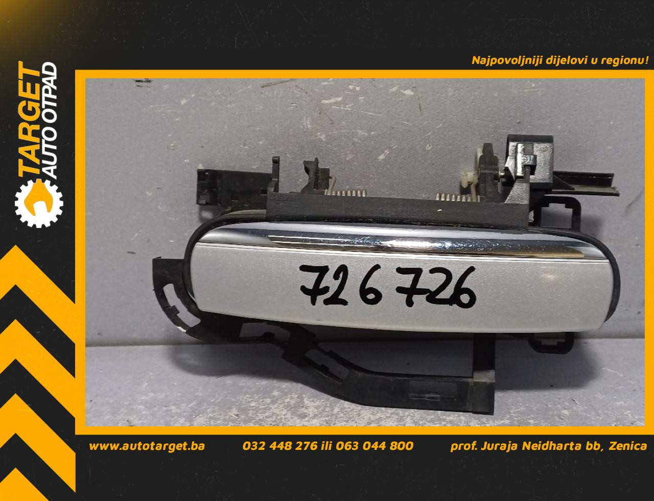 DIJELOVI RUCKA VRATA AUDI A6 > 04-08 4F0837885