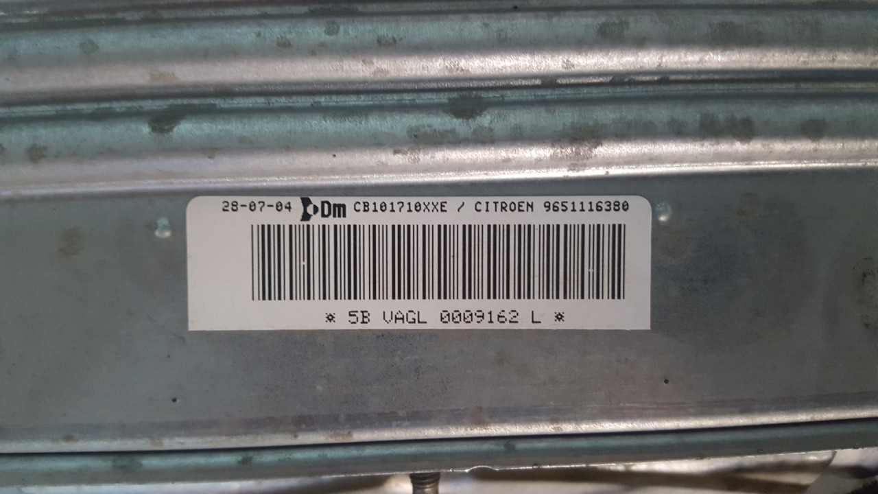 DIJELOVI AIRBAG SUVOZACA CITROEN C5 > 04-07 9651116380