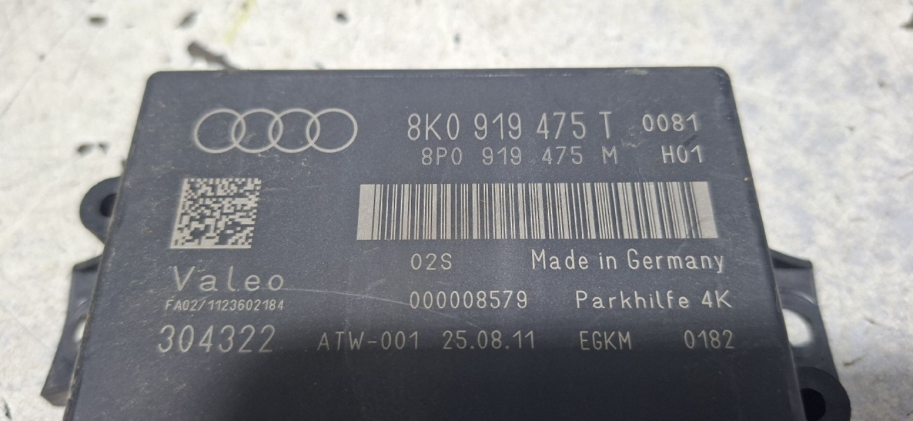 DIJELOVI ELEKTRONIKA MODUL AUDI Q5 > 08-11 2.0 8K0919475T