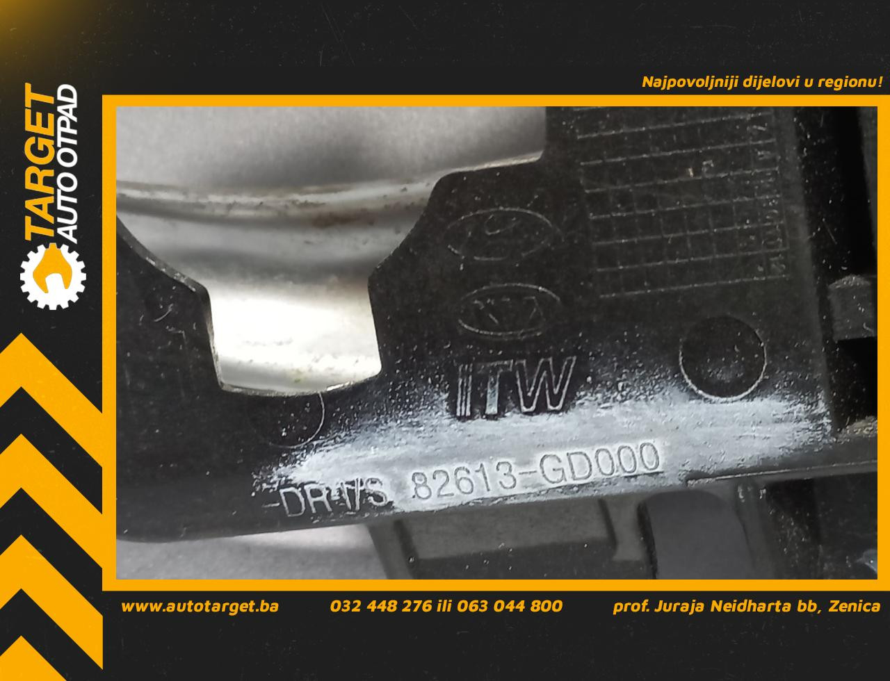 UNUTRASNJA RUCKA VRATA HYUNDAI I30 > 12-16 82613GD000