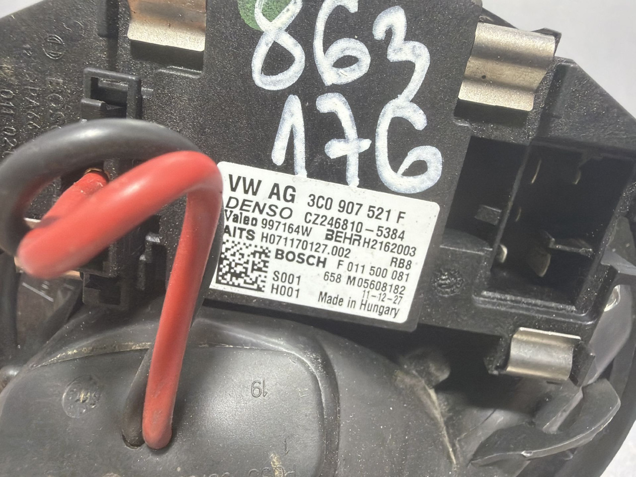 DIJELOVI ELEKTRONIKA REOSTAT AUDI Q3 > 11-15 2.0 3C0907521F