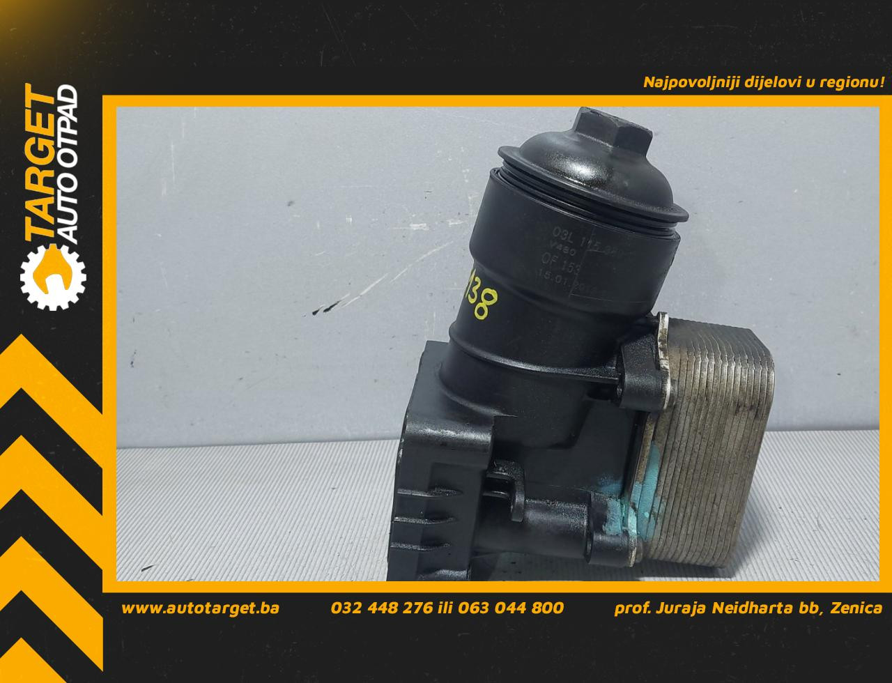 KUCISTE FILTERA ULJA VW PASSAT B7 > 10-14 03L115389C