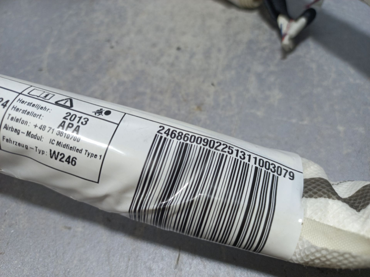 KROVNI AIRBAG MERCEDES B KLASA (W246) > 11-14 246860090
