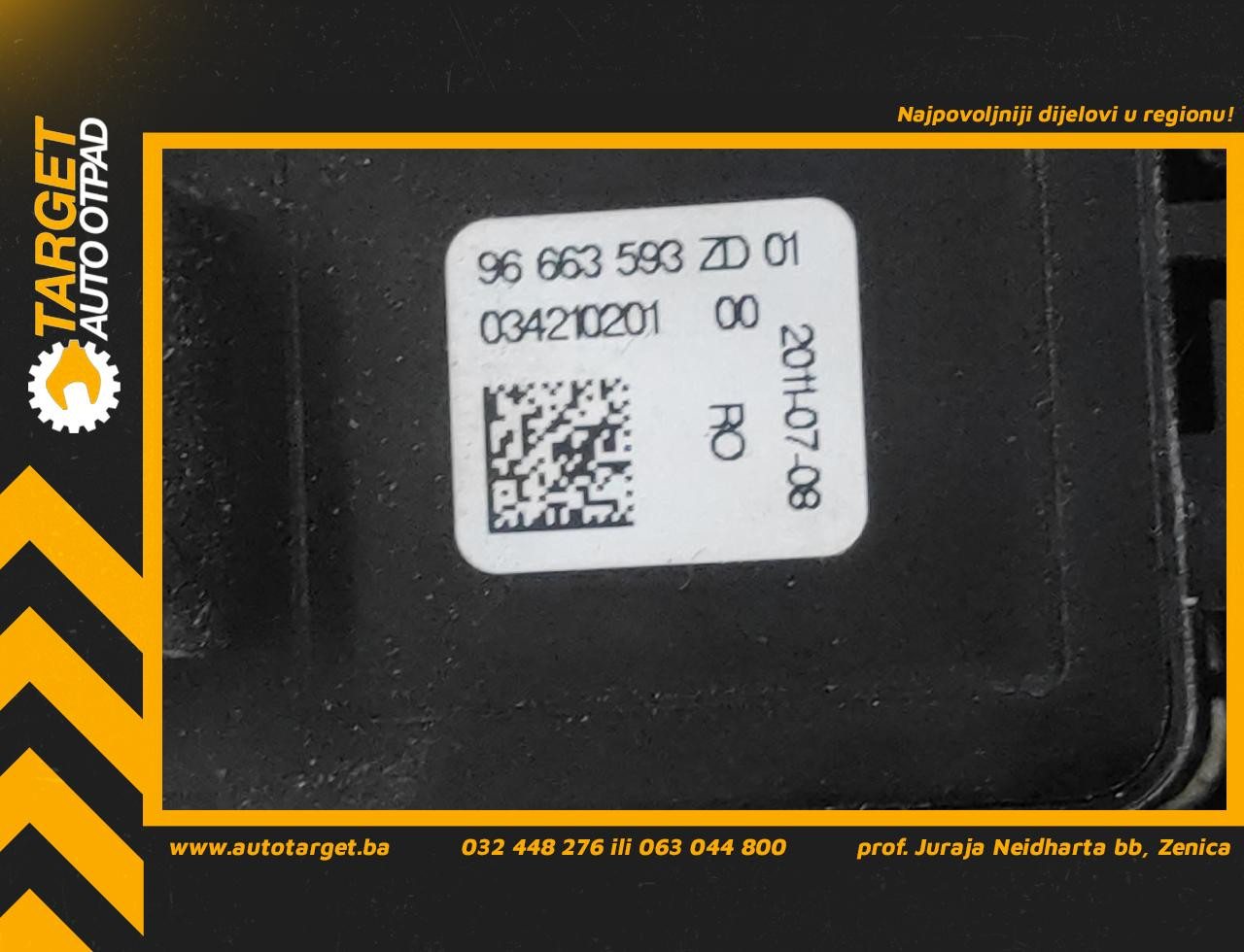 DIJELOVI PREKIDAC PEUGEOT 508 > 11-14 1.6 96663593ZD