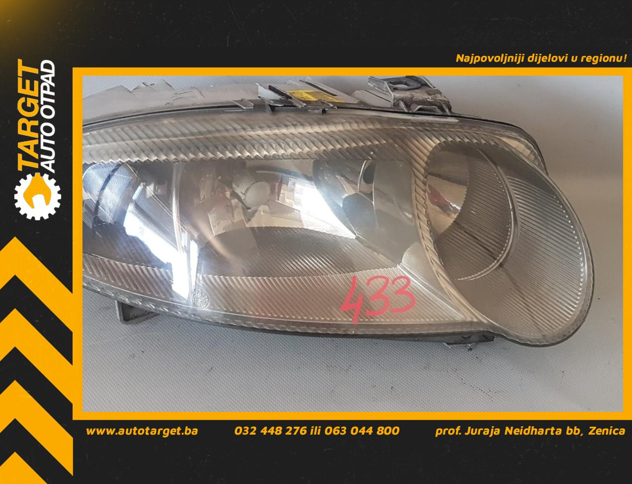 DIJELOVI FAR ALFA ROMEO 147 > 00-05 AA340014 468261940