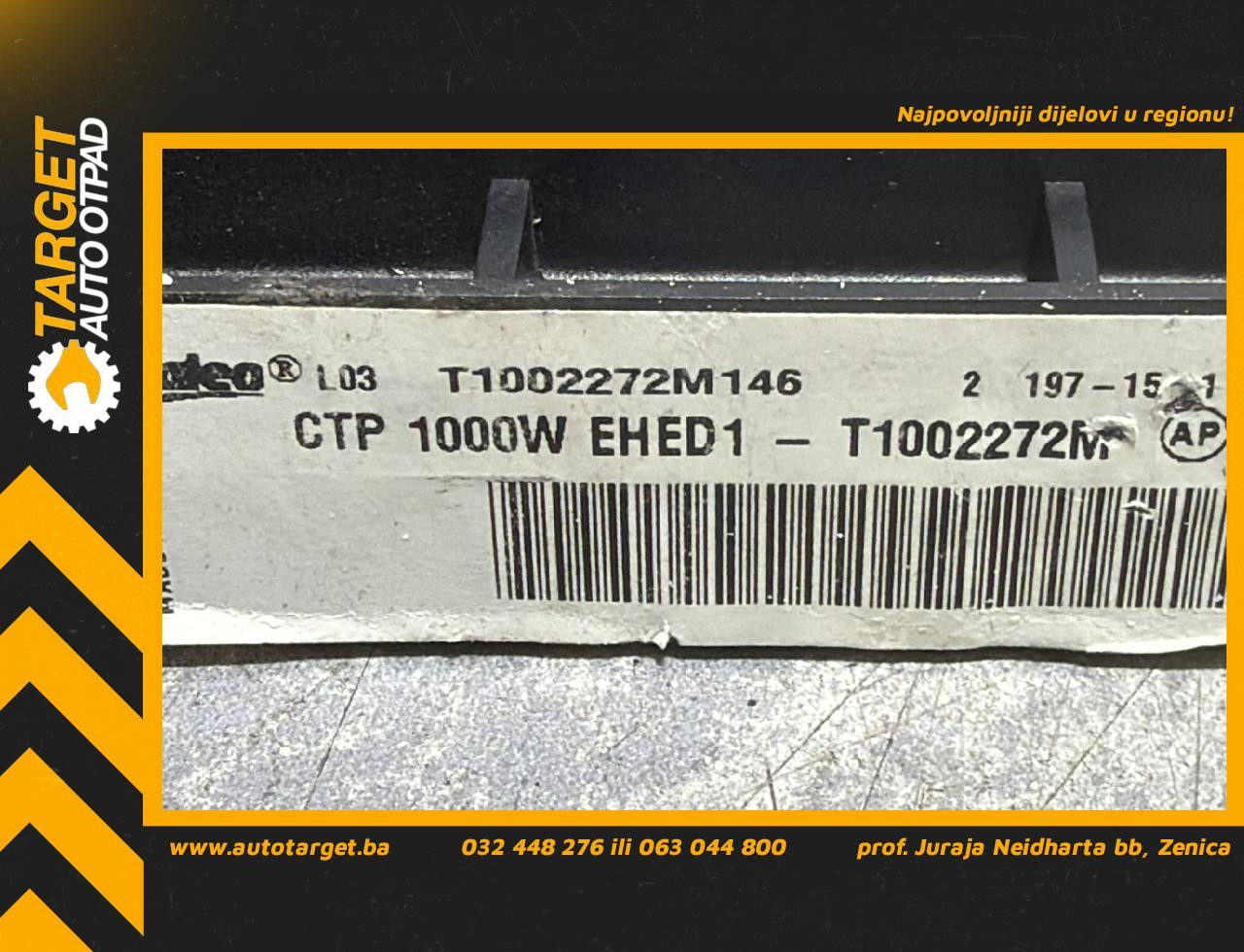 DIJELOVI GRIJAC PEUGEOT 508 > 14-18 2.0 T1002272M