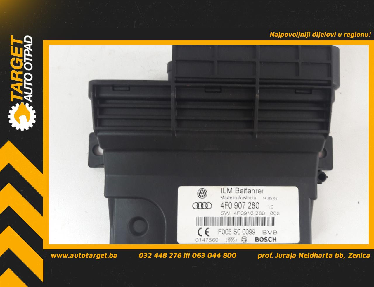 DIJELOVI KOMFORT ELEKTRONIKA AUDI A6 > 04-08 4F0907280