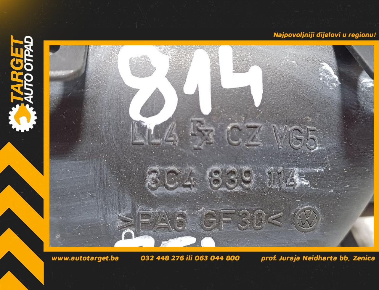 UNUTRASNJA RUCKA VRATA VW PASSAT B6 > 05-10 3C4839114