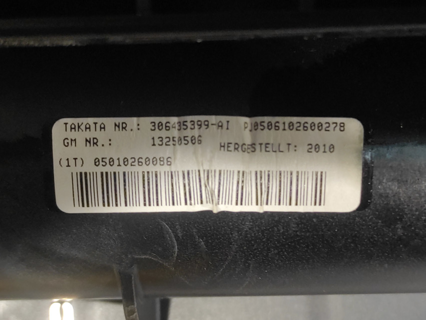 AIRBAG SUVOZACA OPEL MERIVA B > 10-13 13250506