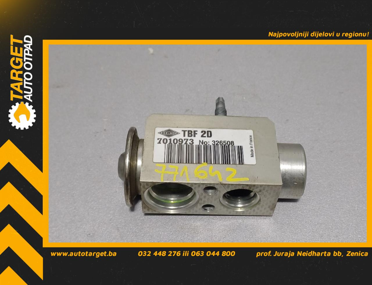 DIJELOVI VENTIL LAND ROVER EVOQUE > 15-18 2.0 7010973