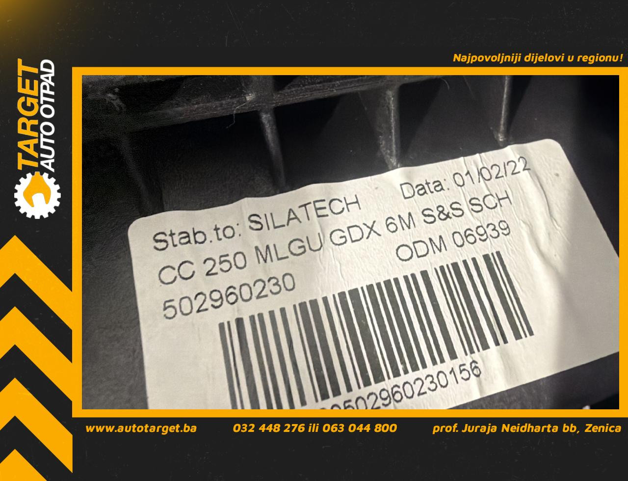 DIJELOVI SALTEBLA CITROEN JUMPER > 14- 2.2  502960230