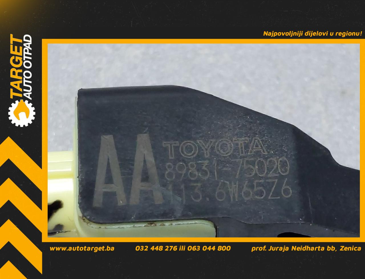 DIJELOVI SENZOR AIRBAGA TOYOTA PRIUS > 12-15 1.8 8983175020