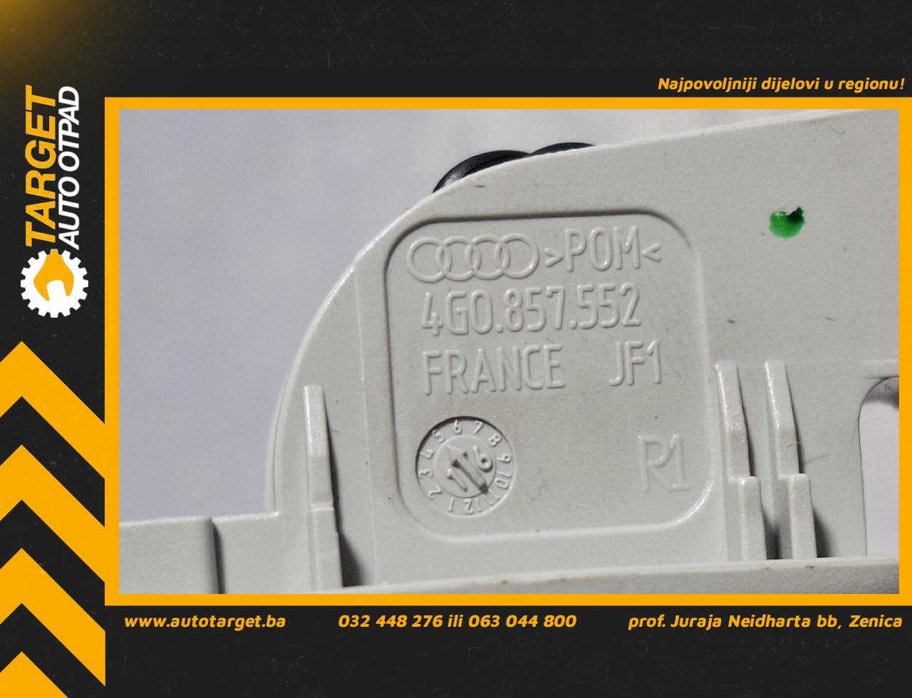 DIJELOVI SUNCOBRAN AUDI A6 4G > 14-18 3.0 4G0857552