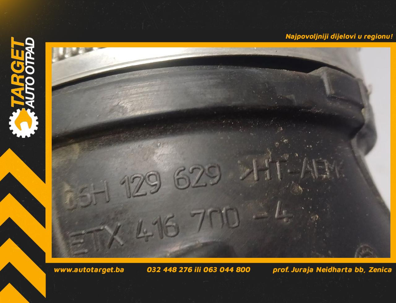 DIJELOVI CRIJEVO AUDI A4 (B8) > 07-11 1.8 06H129629