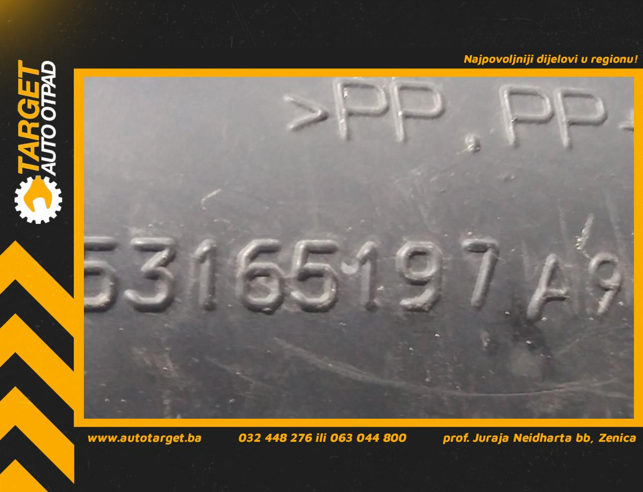 CRIJEVO INTERKULERA FIAT DUCATO > 06-14 53165197A947