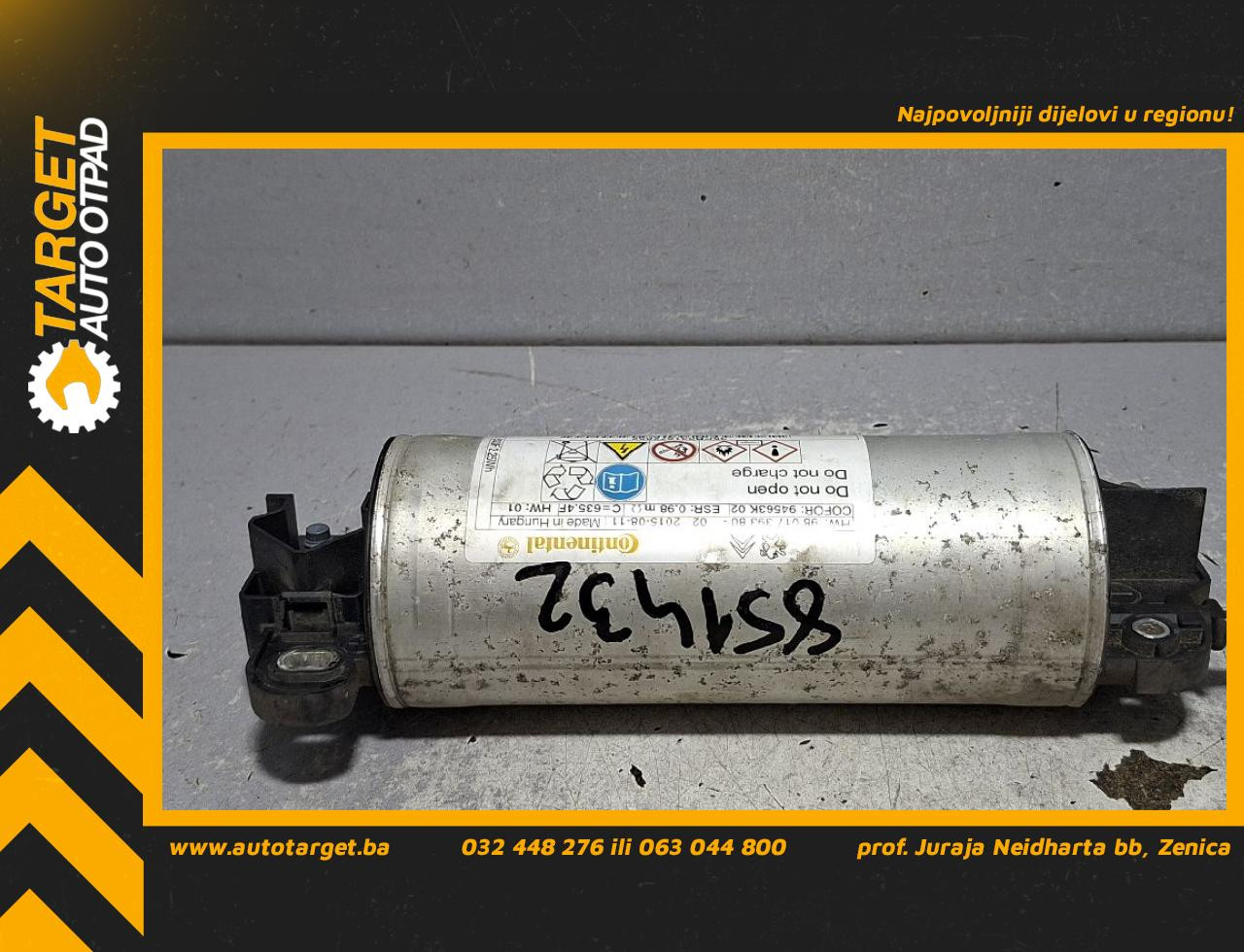 KONDENZATOR START-STOP PALJENJA PEUGEOT 308 > 13-17 9801739380