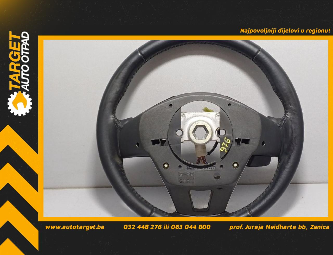 DIJELOVI VOLAN MAZDA 6 > 13-16 2.2 K3887GHP9