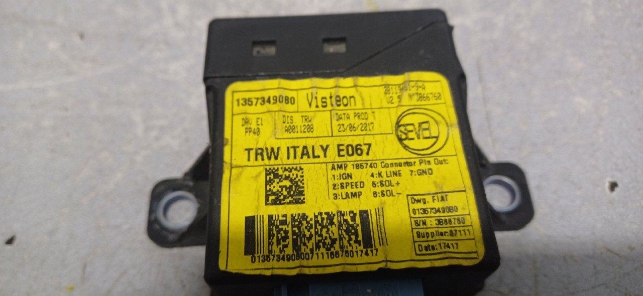 ELEKTRONIKA MODUL FIAT DUCATO > 14- 1357349080