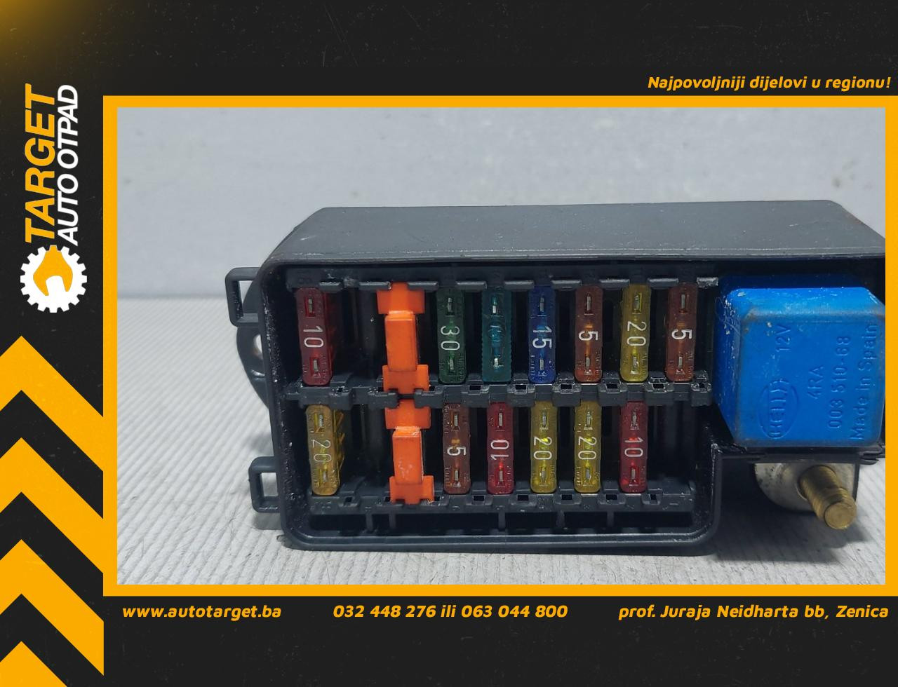 DIJELOVI ELEKTRONIKA KUTIJA OSIGURACA JAGUAR XJ > 94-97
